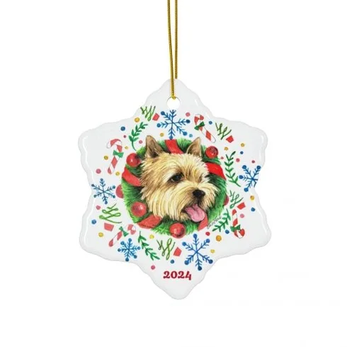 Australian Terrier Umbrella - Semi Automatic